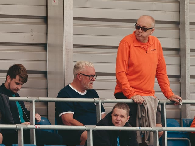 Seasiders supporters packed out the away end at Stockport.