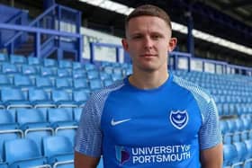 Bishop was confirmed as a Portsmouth player on Thursday