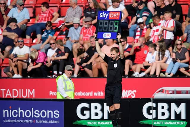 Could we regularly see more minutes added on at the end of games in the EFL?
