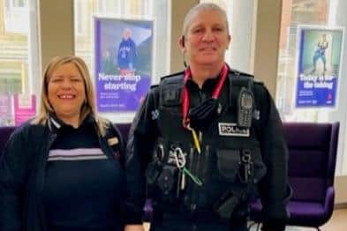Blackpool Police at NatWest's ‘Don’t be a Victim’ event at the bank’s Corporation Street branch.