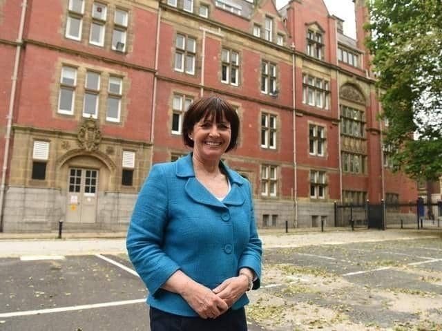Lamvashire County Council leader Phillippa Williamson is celebrating "fantastic news" about devolution