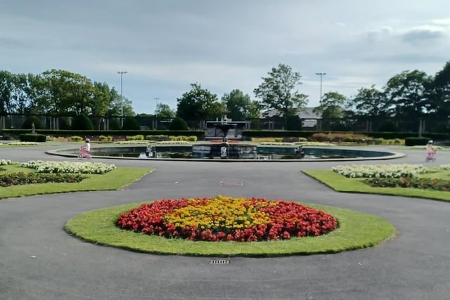 Stanley Park's floral displays have been much admired