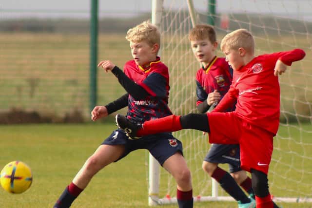 Blackpool Wren Rovers Blacks and Fylde Coast Soccer Maradona have stepped up to seven-a-side football Picture: Karen Tebbutt