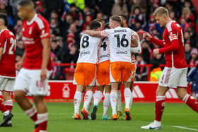 The Seasiders drew with Nottingham Forest at the City Ground