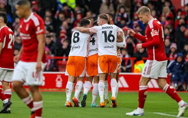 The Seasiders drew with Nottingham Forest at the City Ground