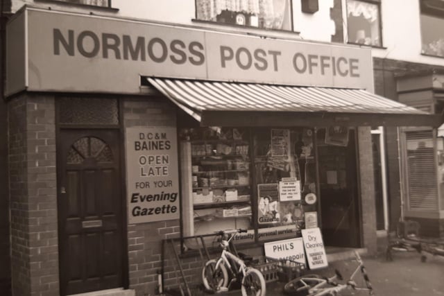Normoss Post Office, 1990