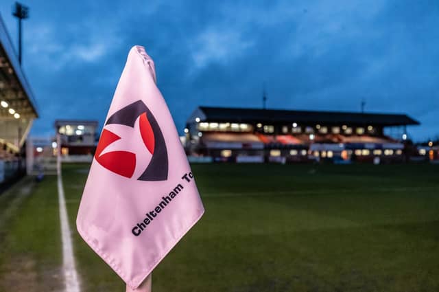 The Seasiders took on Cheltenham Town.