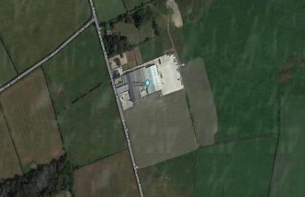 The Valiants Farm site in Out Rawcliffe