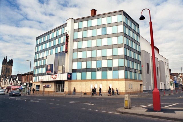 With its blue facade, the ABC in Church Street was a landmark. It became the Syndicate Nightclub but was eventually pulled down