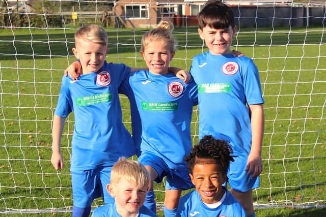 The Fleetwood Town Junior Reds team Picture: Karen Tebbutt