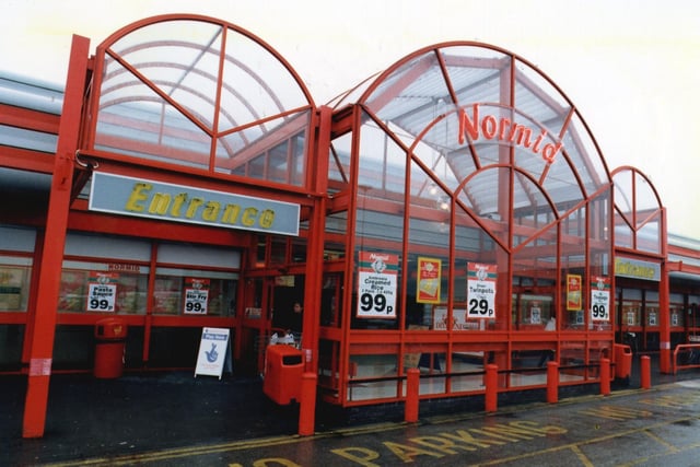Normid Hypermarket  in Cherry Tree Rd - now Asda