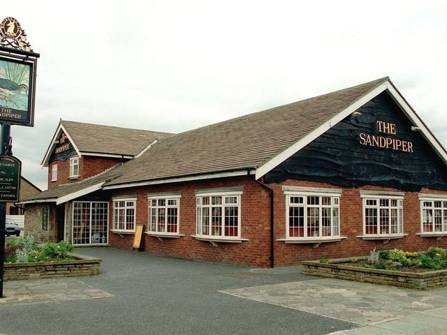 Before the bulldozers moved it - the Sandpiper pub on Cleveleys Avenue, Cleveleys.