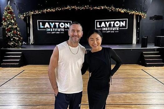 #TeamWill - Will Mellor and Nancy Xu rehearsing at the Layton Institute on Nov 18