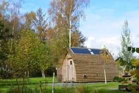 An ELe glamping hut