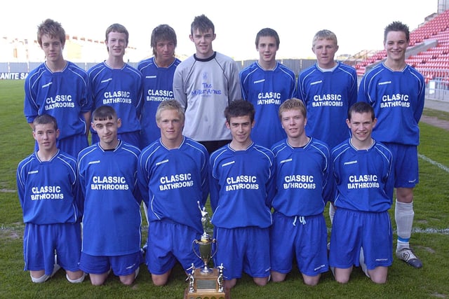 The U16s team were the winners of the Harry Johnston Cup final in 2005