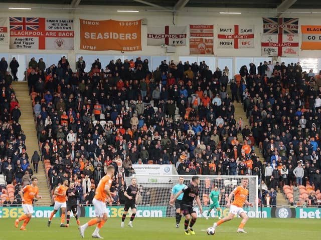 Attendances have held up pretty well at Bloomfield Road this season