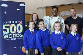 Rear left to right Nicola Makinson, Rhys Stephenson, Dan Freedman. Photo: Fylde Coast Academy Trust
