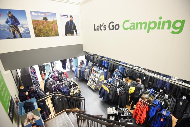 GO Outdoors Express Blackpool: 12 pictures from inside the new shop which  has opened in the former Millets