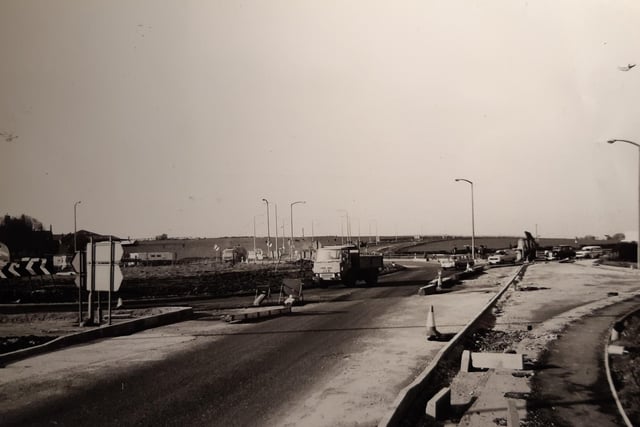 This was in 1981 at Norcross roundabout. The story was about how changes to the layout of the road would make it safer