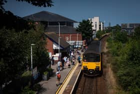 Only one train track runs along the South Fylde line through stations like St Annes-on-the-Sea - meaning services are infrequent and often cancelled