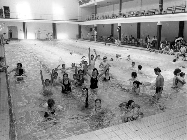 Jo Sharp: "Lido baths with friends"