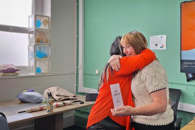 Hep C Champions were awarded for their work and dedication to the programme.