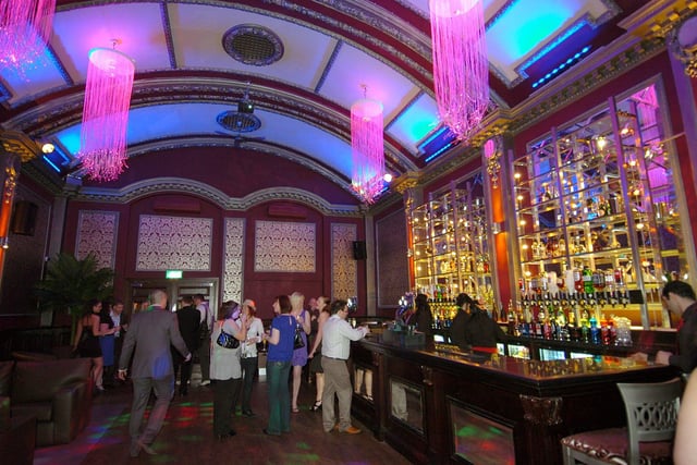 Showing off stunning decor - this was CoCo's opening night in 2009