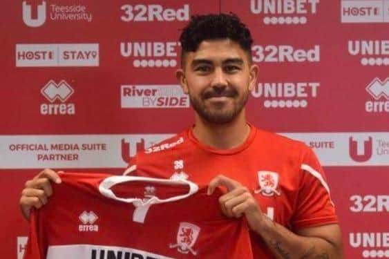 Luongo could make his Boro debut against Blackpool this weekend
