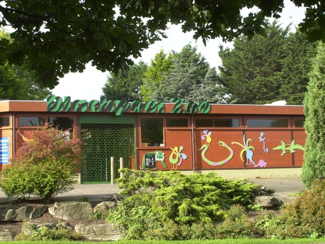 A new entrance to the zoo, different to the one today, was created in 1993. It included a larger shop which helped to increase customer spending. Steven Stanley was also appointed manager of the zoo during that year having previously managing Cricket St Thomas Zoo. Steven Leonard of BBC TV’s Vets in Practice fame opened the new entrance.