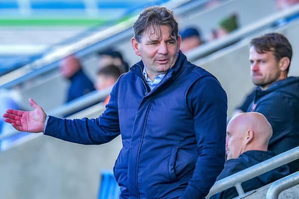 Chris Beech takes charge of AFC Fylde again this afternoon Picture: Steve McLellan