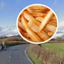 Potatos are processed at - and distributed from - a farm off Back Lane in Weeton with Preese.  But could the road cope with the extra HGV traffic needed for a plant generating green energy?  (images: Google/Pixabay)