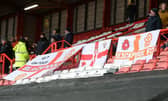 The Seasiders in attendance made their feelings known at full-time