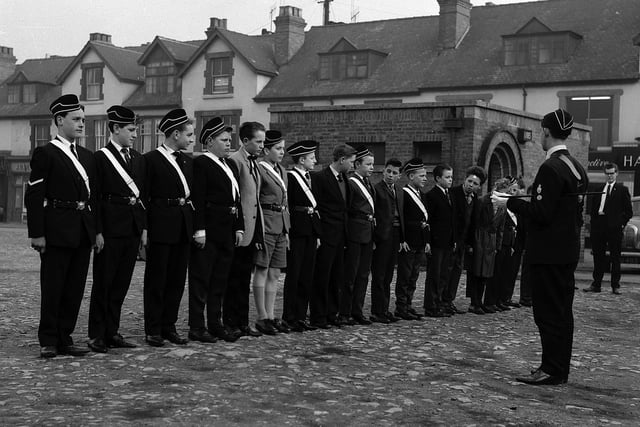 Shirebrook Boys' Brigade in 1961 - spot any familiar faces in the line up?