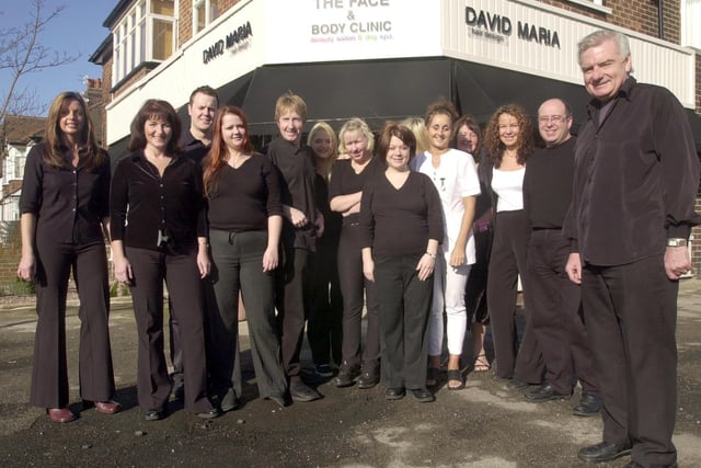 David Maria Hair salon in 2002