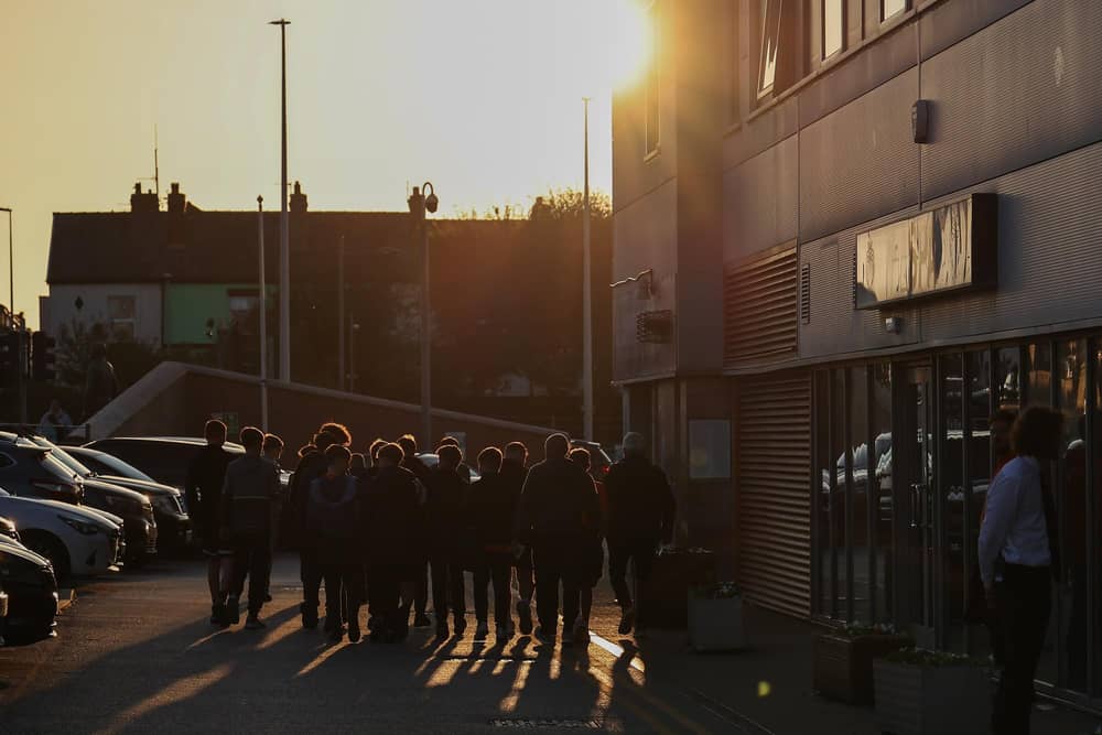 Seasiders supporters headed down to Bloomfield Road for the EFL Cup tie against Sheffield Wednesday.