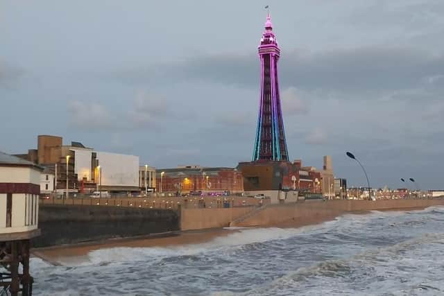 Paul Wards body was found on beach in front of Blackpool Tower