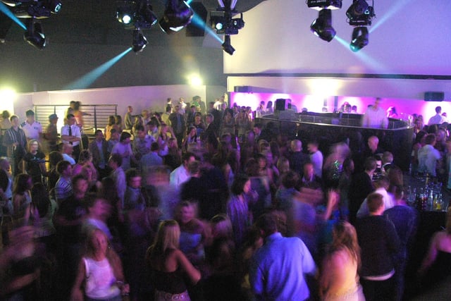 Packed with party goers on the opening night in 2005