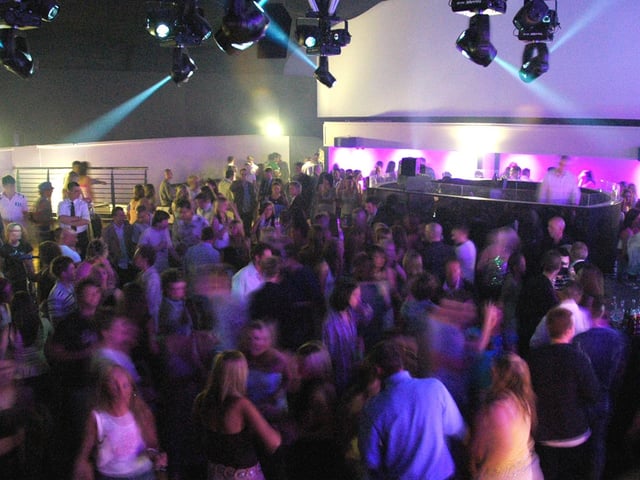 Packed with party goers on the opening night in 2005