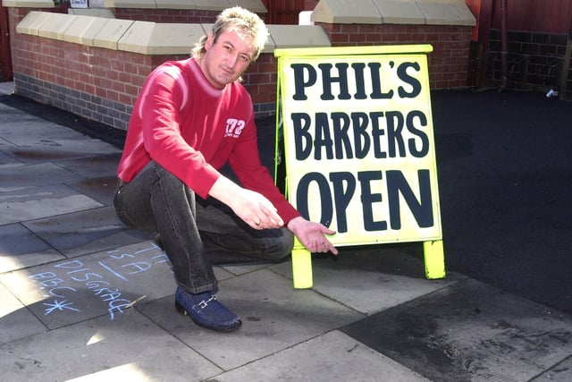 Blackpool Barber Phil Lambert