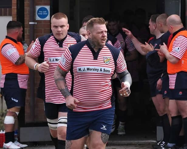 Fylde's Scott Rawlings captained Lancashire against Somerset as he said farewell to the Woodlands Picture: Chris Farrow/Fylde RFC