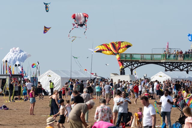 The 2023 St Anne's Kite Festival took place this weekend between September 8 and 10.