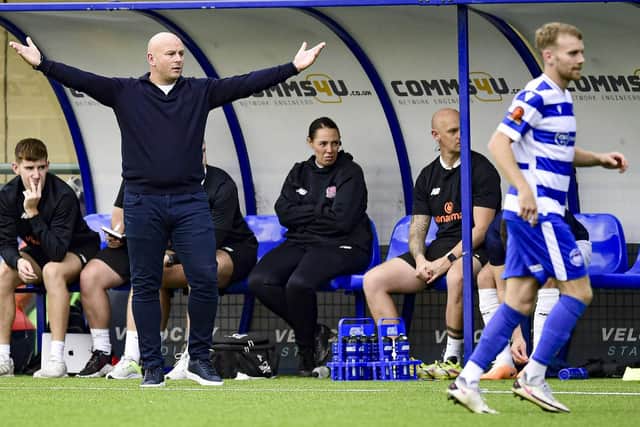 Adam Murray's departure from AFC Fylde was announced on Sunday evening Picture: Steve McLellan