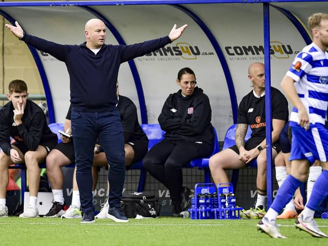 Adam Murray's departure from AFC Fylde was announced on Sunday evening Picture: Steve McLellan