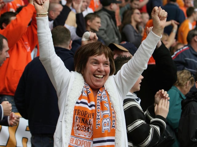 Blackpool fans.