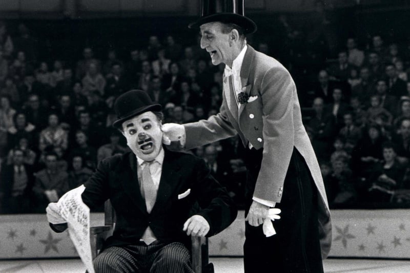 Charlie Cairoli could even get his laughs sitting down and reading The Gazette during this performance in the Tower Circus in 1961