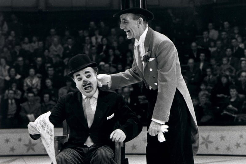 Charlie Cairoli could even get his laughs sitting down and reading The Gazette during this performance in the Tower Circus in 1961