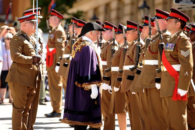 Preston Armed Forces Day: Freedom Parade, with the Duke of Lancaster Regiment