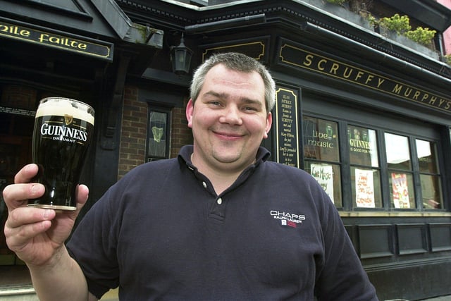 Philip Little, who was planning to down a few pints of Guinness at Scruffy Murphy's in 2001