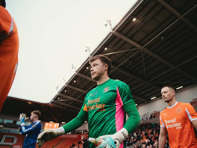 Bailey Peacock-Farrell has grown in confidence throughout his loan spell on the Fylde Coast.