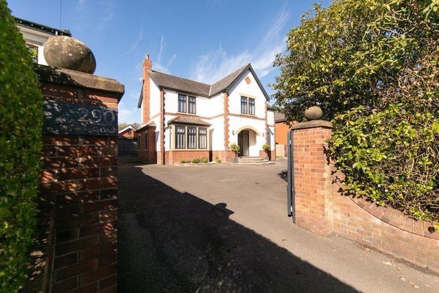This is No 290 Hardhorn Road in Poulton. A spectacular detached property with four bedrooms, it's of an exceptional high standard throughout. It has a super-sleek German fitted kitchen and bi-fold doors to the garden. It has a price tag of £1,400,000 and is on the market with Royle Estate Agents in Poulton